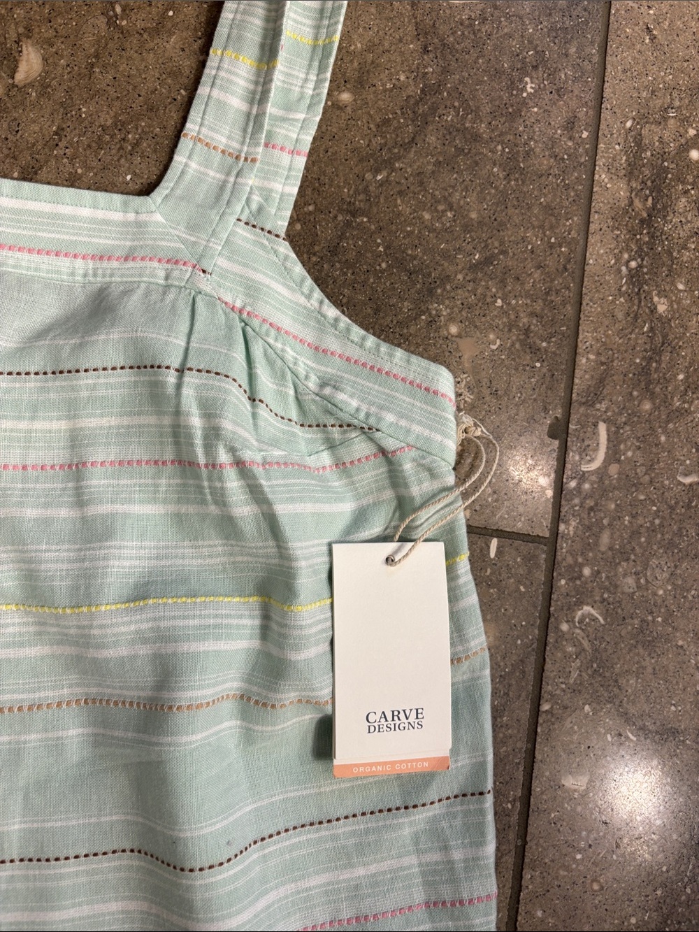 Carve Designs Liv Stitched Top, M, organic cotton, NWT - Picture 2 of 10